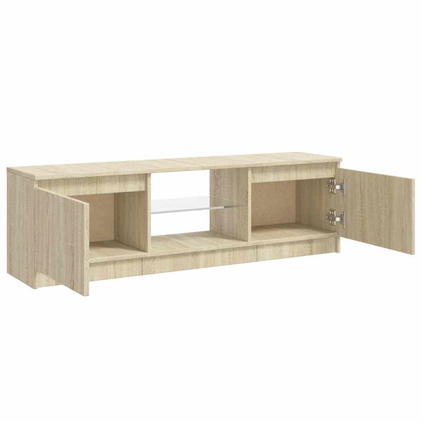 TV-Schrank Sonoma Eiche mit LED 120cm