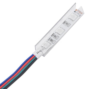 TV-Schrank Schwarz mit LED 140 cm