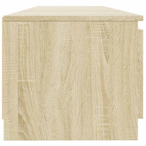 TV-Schrank Sonoma Eiche mit LED 140 cm