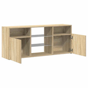 TV-Schrank Sonoma Eiche mit LED 120cm