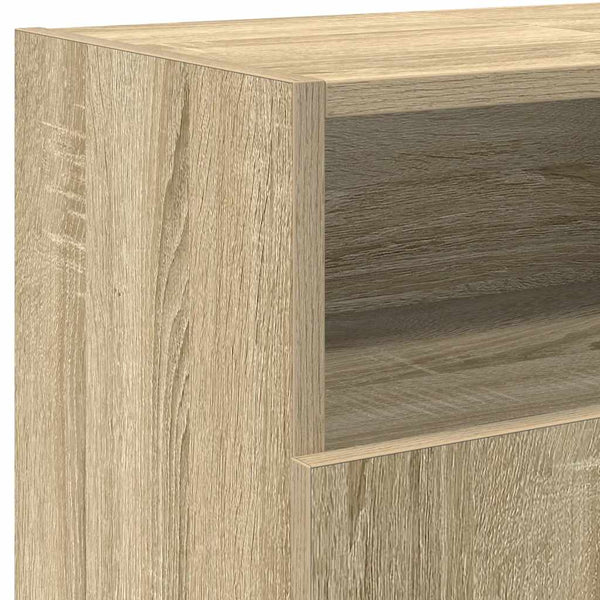 TV-Schrank Sonoma Eiche mit LED 120cm