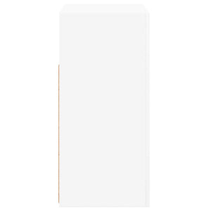 Sideboard mit LED Weiß 80x35x75 cm