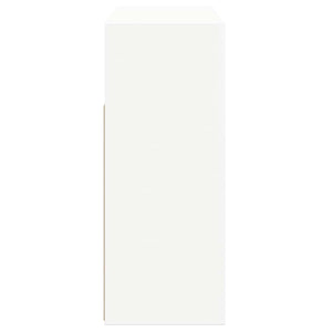 Sideboard mit LED Weiß 115,5 cm