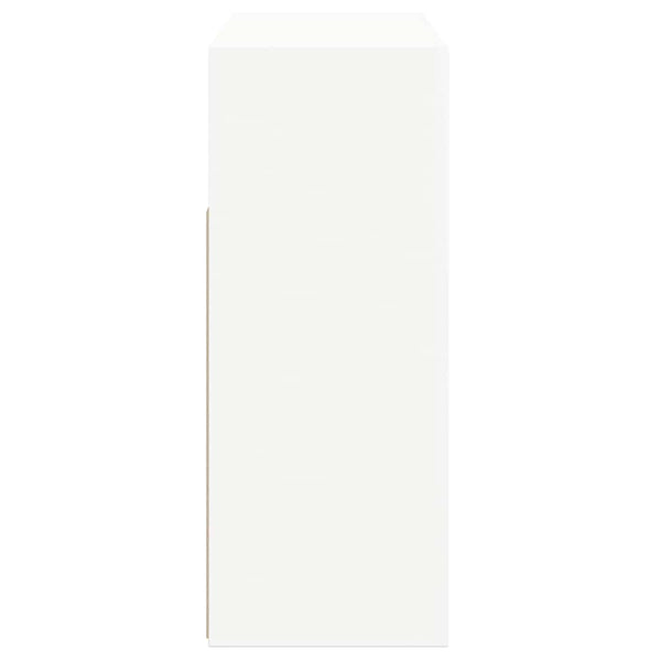 Sideboard mit LED Weiß 115,5 cm