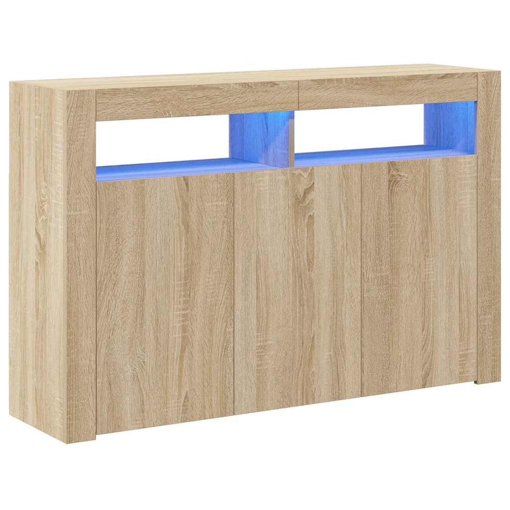 Sideboard Sonoma Eiche mit LED