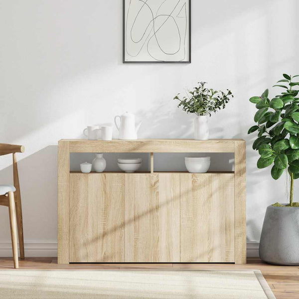 Sideboard Sonoma Eiche mit LED