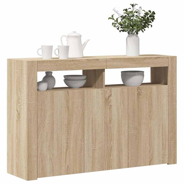 Sideboard Sonoma Eiche mit LED