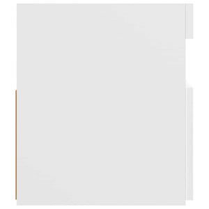 TV-Schrank mit LED Weiß 120 cm