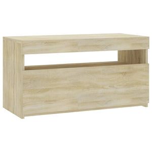TV-Schrank Sonoma Eiche mit LED 75cm