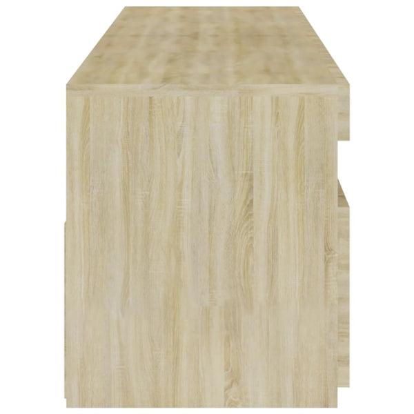 TV-Schränke mit LED Sonoma Eiche 75x35x40 cm, 2er-Set