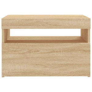 TV-Schrank Sonoma-Eiche mit LED 60cm