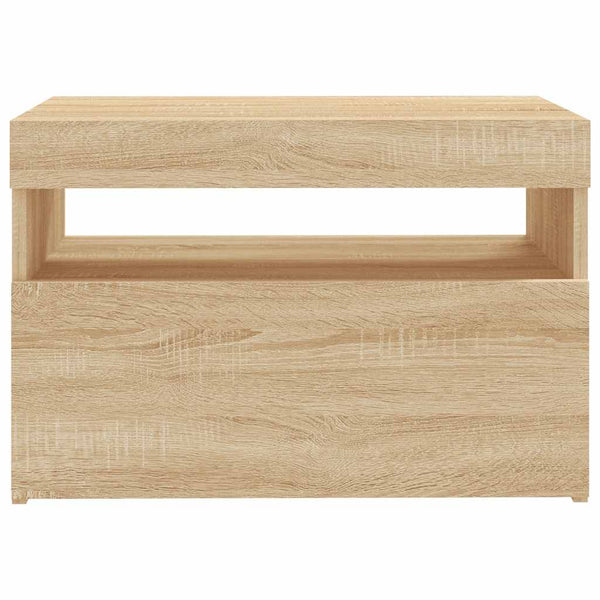 TV-Schrank Sonoma-Eiche mit LED 60cm