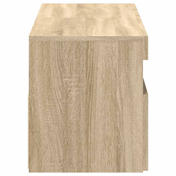 TV-Schränke mit LED Sonoma Eiche 60x35x40 cm, 2er-Set