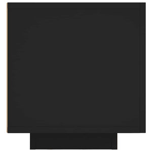 TV-Schrank Schwarz mit LED 160 cm