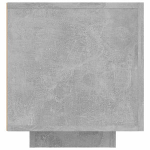 TV-Schrank Betongrau mit LED 160 cm
