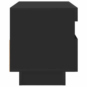TV-Schrank Schwarz mit LED 80cm
