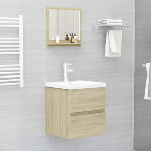 Badspiegel Sonoma Eiche 40 cm