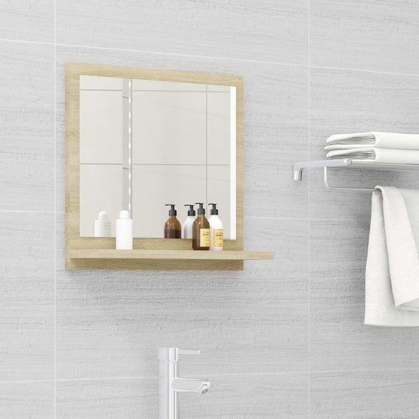 Badspiegel Sonoma Eiche 40 cm