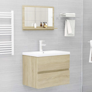 Badspiegel Sonoma Eiche 60 cm