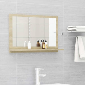 Badspiegel Sonoma Eiche 60 cm
