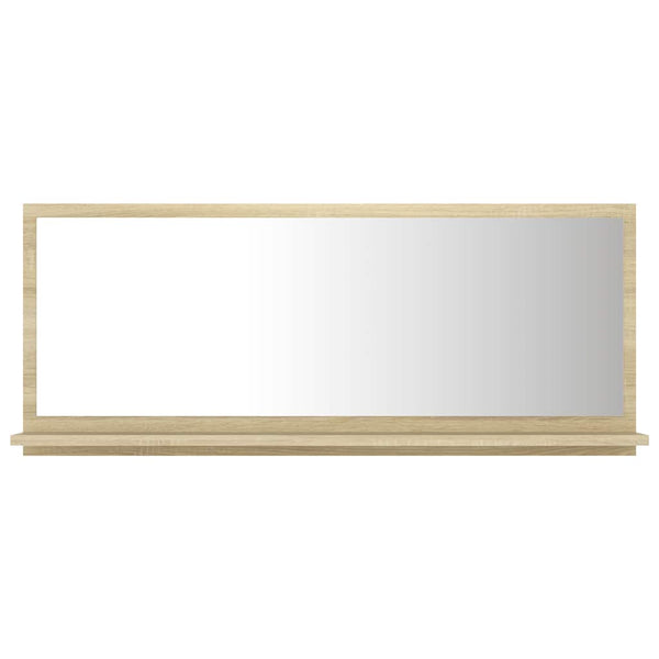 Badspiegel Sonoma-Eiche 90 cm