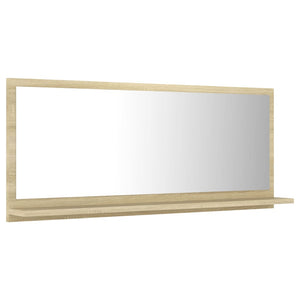 Badspiegel Sonoma-Eiche 90 cm