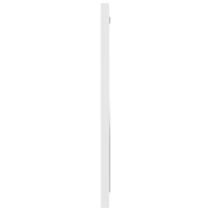 Weißer Badspiegel 40x37 cm