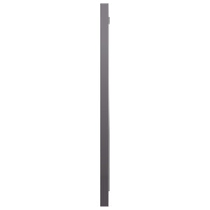 Hochglanz Grau Badspiegel 40x37 cm