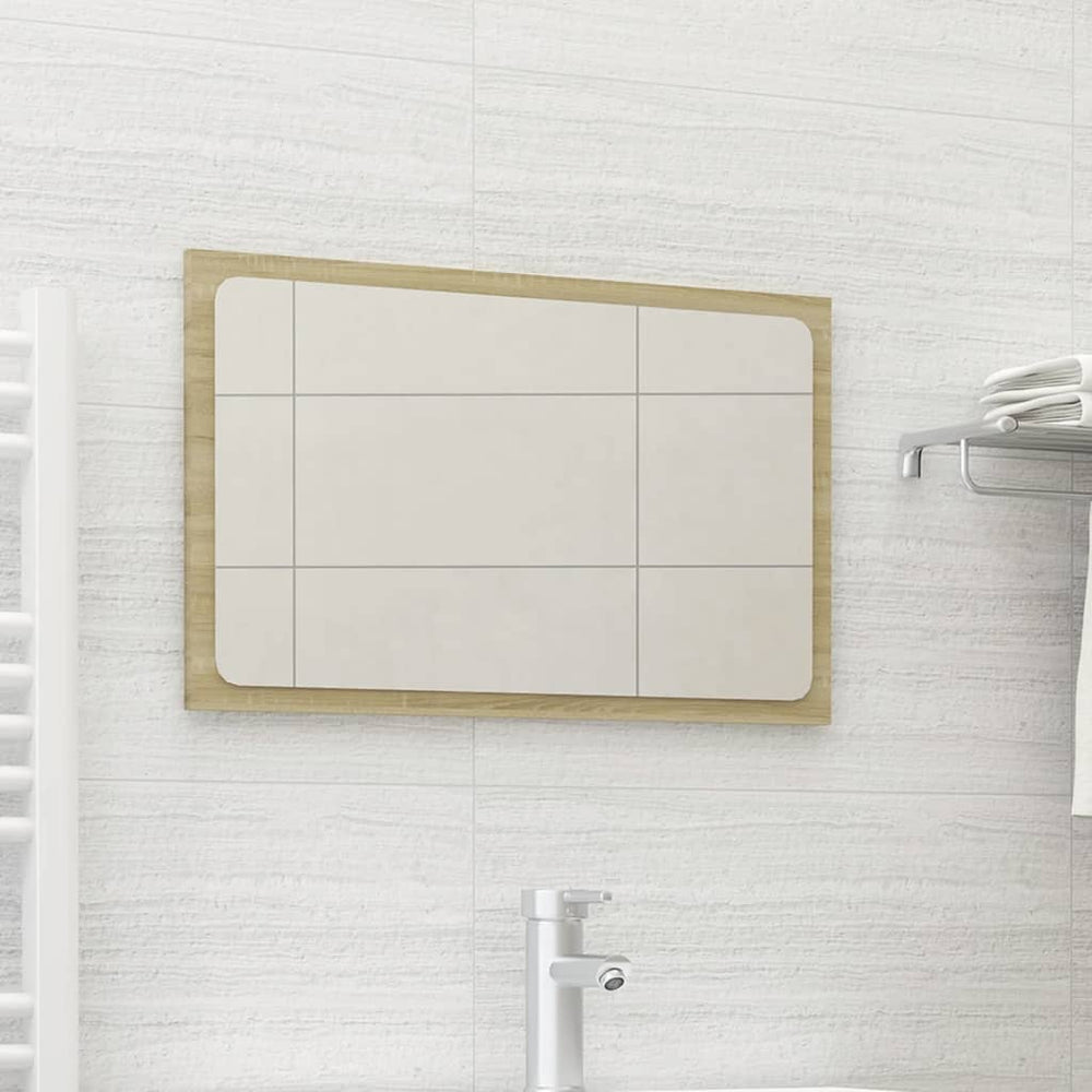 Badspiegel Sonoma Eiche 60 cm