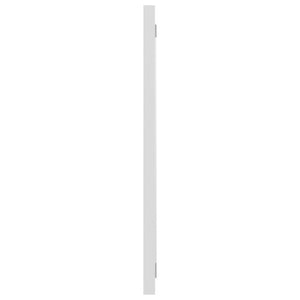 Weißer Badspiegel 80x37 cm