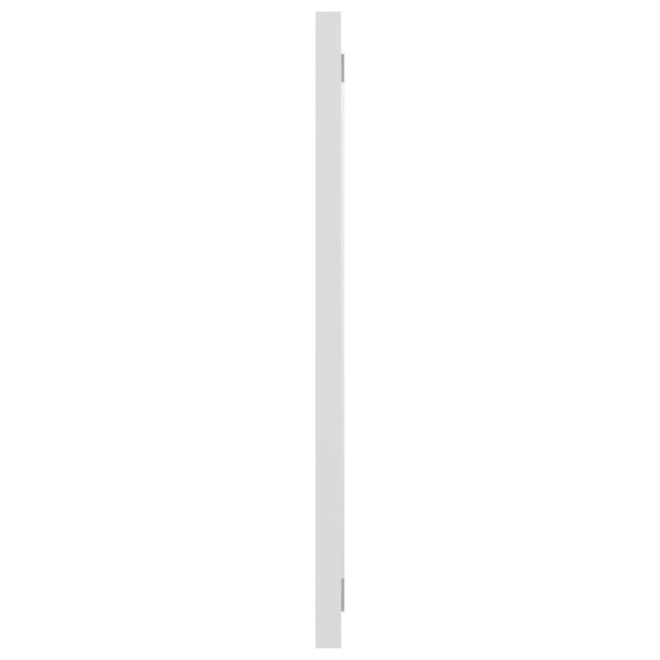 Weißer Badspiegel 80x37 cm