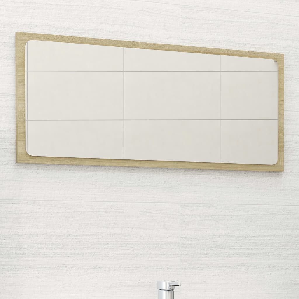 Badspiegel Sonoma Eiche 80 cm