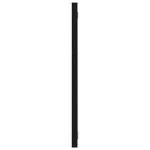 Schwarzer Badspiegel 90 cm