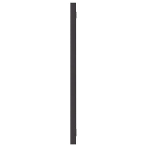 Grauer Badspiegel 90 cm