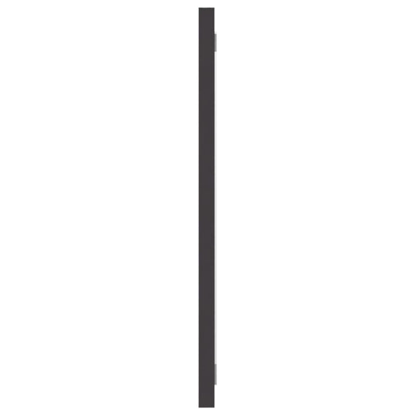 Grauer Badspiegel 90 cm