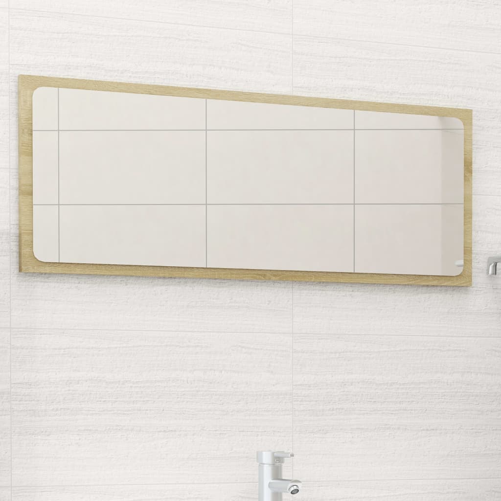 Badspiegel Sonoma Eiche 90 cm