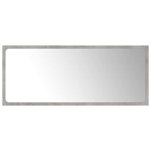 Betongrauer Badspiegel 90 cm
