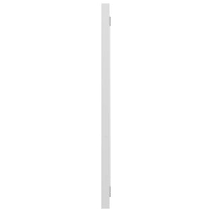 Hochglanz Weiß Badspiegel 90x37 cm