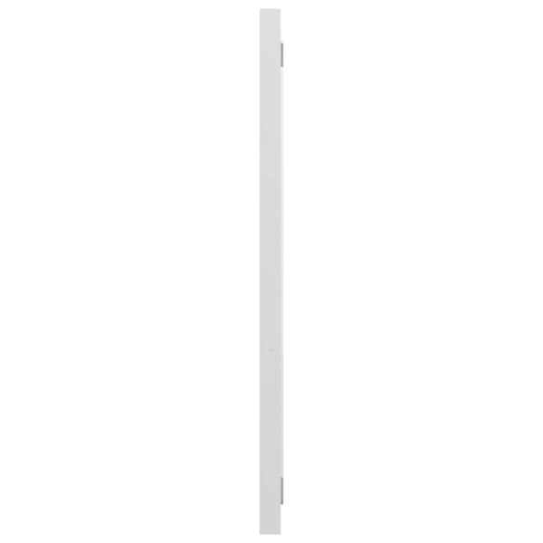 Hochglanz Weiß Badspiegel 90x37 cm
