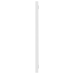 Weißer Badspiegel 100x37 cm