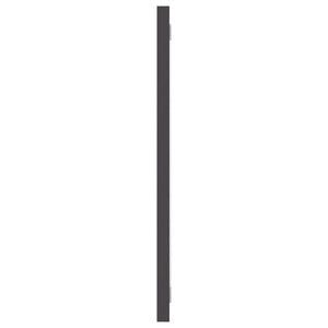 Grauer Badspiegel 100 cm