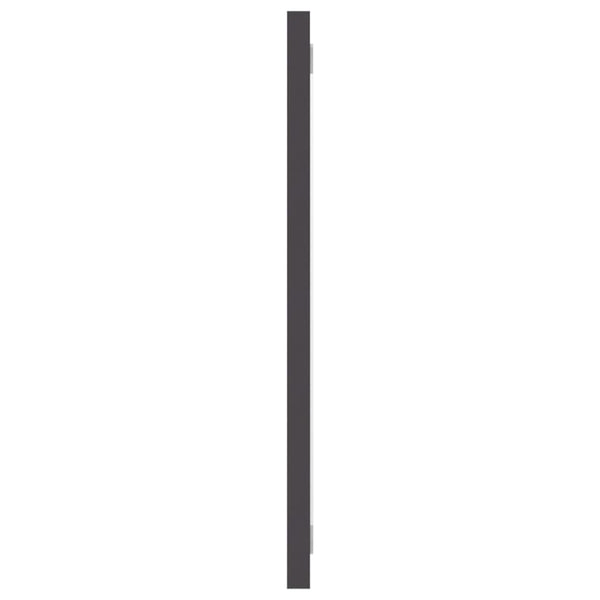 Grauer Badspiegel 100 cm