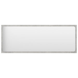 Betongrauer Badspiegel 100 cm