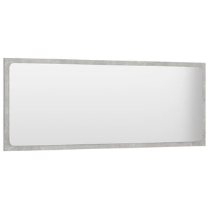 Betongrauer Badspiegel 100 cm
