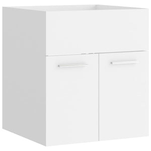 Weißer Waschbeckenunterschrank 41x38,5x46 cm
