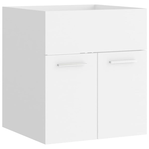 Weißer Waschbeckenunterschrank 41x38,5x46 cm