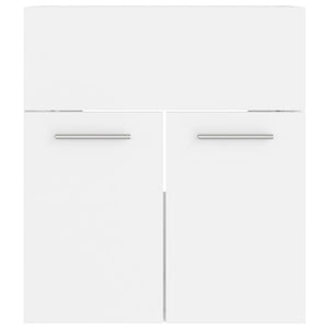 Weißer Waschbeckenunterschrank 41x38,5x46 cm