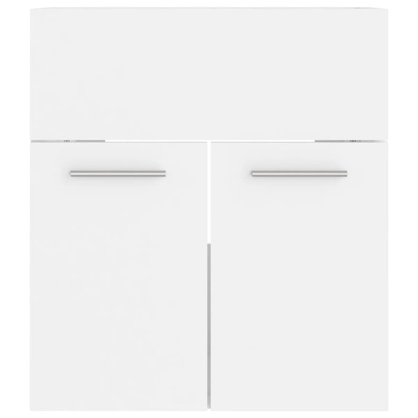 Weißer Waschbeckenunterschrank 41x38,5x46 cm