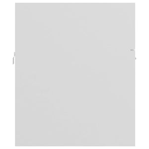 Waschbeckenunterschrank Weiß 80 cm