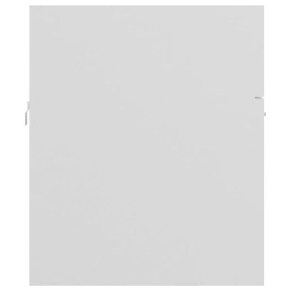 Waschbeckenunterschrank Weiß 80 cm